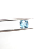1.87ct 天然枕形切割海藍寶 - WILLS JEWELLERY