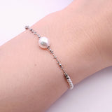 手鏈 • 7.5mm日本Akoya珍珠 - WILLS JEWELLERY