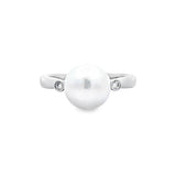 簡約戒指 • 7.5mm日本Akoya珍珠 - WILLS JEWELLERY