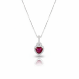 心動紅寶石吊墜 - WILLS JEWELLERY