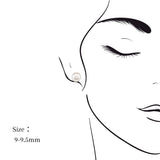 經典日本Akoya珍珠耳環 (9 - 9.5mm) - WILLS JEWELLERY