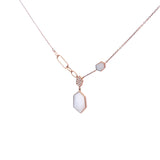 Enchaîner幾何頸鏈・珍珠貝母 - WILLS JEWELLERY