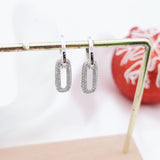 (網店限定!)Enchaîner垂吊耳環.鑽石 - WILLS JEWELLERY