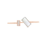 (網店限定!)Enchaîner手鐲.長方形珍珠貝母 - WILLS JEWELLERY
