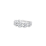 Enchaîner雙層戒指.鑽石 - WILLS JEWELLERY