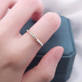 Enchaîner白搪瓷鏈戒.鑽石 - WILLS JEWELLERY