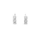 (網店限定!)Enchaîner圈形耳環.鑽石 - WILLS JEWELLERY