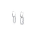 (網店限定!)Enchaîner垂吊耳環.鑽石 - WILLS JEWELLERY