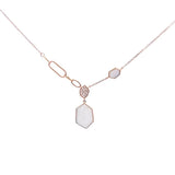 Enchaîner幾何頸鏈・珍珠貝母 - WILLS JEWELLERY