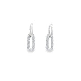 (網店限定!)Enchaîner垂吊耳環.鑽石 - WILLS JEWELLERY