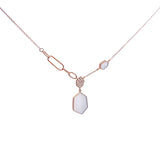 Enchaîner幾何頸鏈・珍珠貝母 - WILLS JEWELLERY