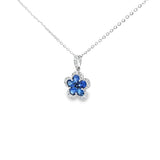 (網店限定!)Garden 吊墜.藍寶石 - WILLS JEWELLERY