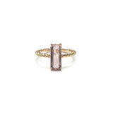 JUST・粉紅祖母綠形碧璽戒指 - WILLS JEWELLERY