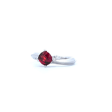 流線形戒指.橘紅尖晶石 - WILLS JEWELLERY