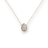 水滴鑽石項鍊 - WILLS JEWELLERY