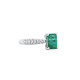 復古風戒指· 宮廷綠綠寶石 - WILLS JEWELLERY