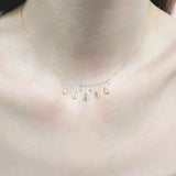 星夜頸鏈.鑽石 - WILLS JEWELLERY