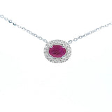 華麗風頸鏈.鴿血紅紅寶石 - WILLS JEWELLERY