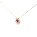 花漾頸鏈・紫晶 - WILLS JEWELLERY