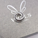 黑白配吊墮.黑鑽白鑽 - WILLS JEWELLERY