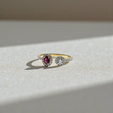 紅寶石開口戒指 - WILLS JEWELLERY