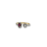 紅寶石開口戒指 - WILLS JEWELLERY