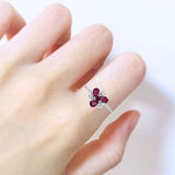 風車戒指・紅寶石 - WILLS JEWELLERY