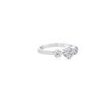 三花戒指・鑽石 - WILLS JEWELLERY