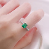 復古風戒指· 宮廷綠綠寶石 - WILLS JEWELLERY
