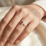 紅寶石開口戒指 - WILLS JEWELLERY