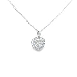 心形吊墜・鑽石 - WILLS JEWELLERY