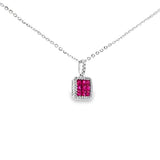 公主風吊墜.紅寶石 - WILLS JEWELLERY