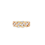 織花戒指.鑽石 - WILLS JEWELLERY