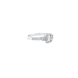 華麗戒指.長方鑽 - WILLS JEWELLERY