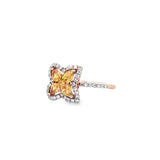 小花戒指.黃色藍寶石 - WILLS JEWELLERY