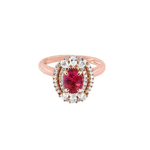 馬亨蓋 (Mahenge) 尖晶石圍石吊墜戒指 <兩戴款> - WILLS JEWELLERY