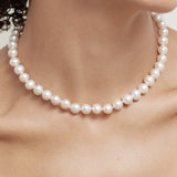 7-7.5mm 經典日本Akoya珍珠渾身項鏈 (花珠等級) - WILLS JEWELLERY