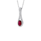 微醺・紅寶石鑽石吊墜 - WILLS JEWELLERY
