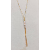 日本製・Akoya正圓珍珠流蘇項鍊 - WILLS JEWELLERY