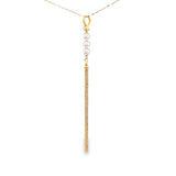 日本製・Akoya正圓珍珠流蘇項鍊 - WILLS JEWELLERY