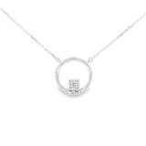 Circle Circle · 圓形鑽石光金光環項鏈 - WILLS JEWELLERY