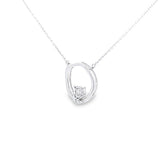 Circle Circle · 圓形鑽石光金光環項鏈 - WILLS JEWELLERY