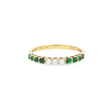 《Dreamy》綠寶石鑽石戒指 - WILLS JEWELLERY