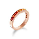 《Dreamy》陽光色調藍寶石戒指 (玫瑰金) - WILLS JEWELLERY