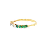 《Dreamy》綠寶石鑽石戒指 - WILLS JEWELLERY