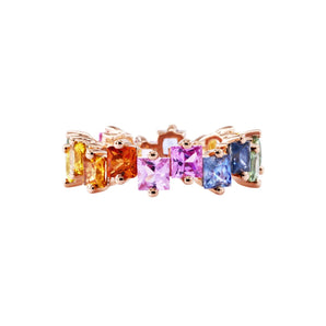 《Dreamy》彩虹派對藍寶石戒指 - WILLS JEWELLERY