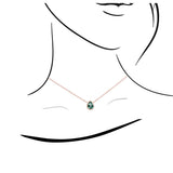 JUST・翠綠碧璽水滴吊墜 - WILLS JEWELLERY