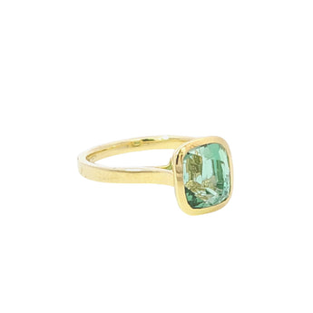 JUST・翠綠枕形碧璽戒指 - WILLS JEWELLERY