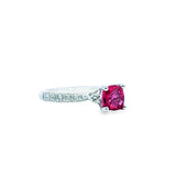 馬亨蓋 (Mahenge) 尖晶石鑽石戒指 II - WILLS JEWELLERY