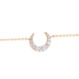 MOON • 18K玫瑰金鑽石手鏈 - WILLS JEWELLERY
